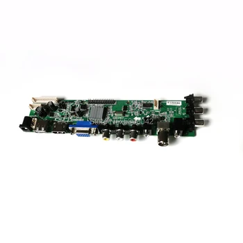 Tinka N141X7/N141XA/N141XB/N141XC ekranas 30 Pin LVDS signalas skaitmeninis DVB USB, VGA, AV 1-CCFL 1024*768 LCD valdiklio plokštės rinkinys