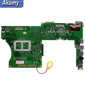 AK X401A Nešiojamojo kompiuterio motininė plokštė, Skirta Asus F401A X401A X301A Bandymo originalus mainboard HM70 14