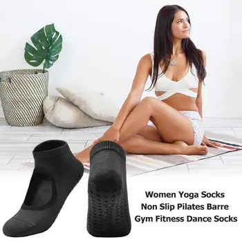 Kvėpuojantis Moterų Joga Kojinės Ne Slydimo Pilates Barre Gimnastikos Fitneso Šokių Kojinės