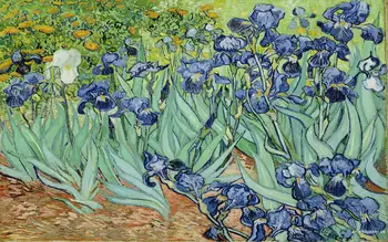 Didesnis yra Geriau 400x300MM Magnetai JM10016 Painting_of_Vincent_Van_Gogh_-_Flowers
