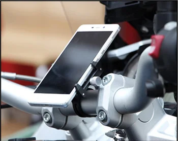 Aliuminio lydinio, dviračių, motociklų metaliniai kalnų dviračių mobiliojo telefono laikiklis HONDA CRF450R CRF250X CRF450X CRF230F SL230
