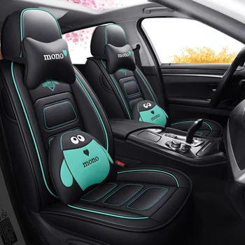 Visiška Eco-oda automobilių sėdynės apima PU Odos, Automobilių Sėdynių užvalkalai Toyota HIGHLANDER RAV4 C-HR IZOA CAMRY HYBRID