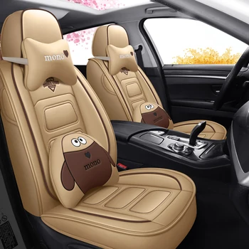 Visiška Eco-oda automobilių sėdynės apima PU Odos, Automobilių Sėdynių užvalkalai Toyota HIGHLANDER RAV4 C-HR IZOA CAMRY HYBRID
