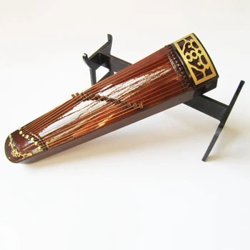 Mini Guzheng Modelis Kinijos Tradicinės Zither Muzikos Instrumentų Kolekcija Dekoratyviniai Papuošalai Modelis Dovana Su Byla Stendas
