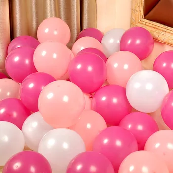 100VNT/daug 10inch latekso vestuvių Balionai, Pripučiami Oro ballon Vestuvių Dekoravimas vienaragis Šalis gimtadieniu Balionai