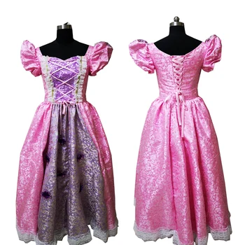 2020 Naujas rožinės spalvos kostiumai 18 Kunigaikštienės Retro viduramžių ir Renesanso Reenactment Teatro pilietinio karo Viktorijos suknelė D-520