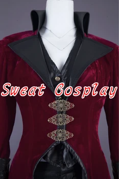 Aukštos Kokybės Kažkada Blogio Karalienė Regina Raudona Cosplay Kostiumas Moterims Halloween Kostiumai Apranga Užsakymą
