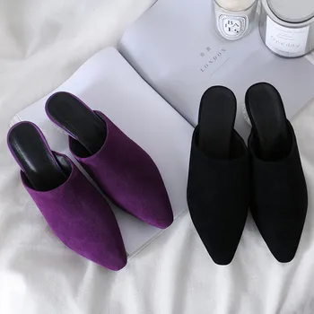 ASUMER 2020 mados nauji batai moterims, suapvalinti kulnas verstos odos batai med kulniukai mulų batai klasikinis ponios prom batai