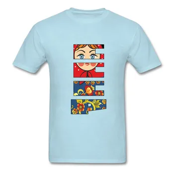 Vasaros medvilnės marškinėliai vyrams, prekės marškinėlius Matryoshka CCCP - rusijos Babushka lizdus lėlės T-Shirt vyrai viršūnes tees mados euro dydis