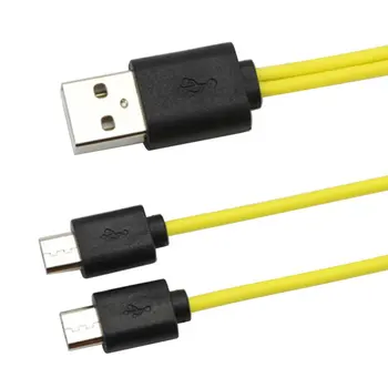 Micro USB Įkrovimo Kabelis USB Įkraunama Baterija, Universalus Vienas Vilkite 1/2/3/4
