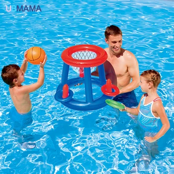 Aukštos kokybės plastiko vandens, krepšinio, tinklinio vertus tikslas suaugusių vaikų pripučiamas baseinas priedai