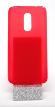 Padengti Geliu TPU Silikono Raudona + pasirinktinai apsaugos Alcatel A7 (4G) 5.5