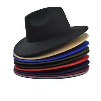 Bauhinia Europos Top Hat Žiemos Imitacija Vilnos Veltinio Kepurę Šalies Oficialaus Top Hat Vyrams, Moterims
