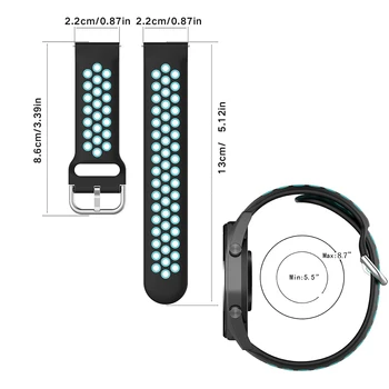 Pakeitimo Diržu, Huawei GT2 E Silikono Watchband Diržu, Huawei Žiūrėti GT 2 E 22mm GT2e Juosta Sporto Apyrankės Apyrankė 22MM