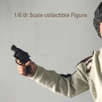 1/6 revolver miniatiūriniai Ginklą modelį be jokių funkcijų 12 colių Veiksmų skaičius, Priedai modelis