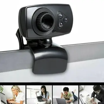 Praktinių Kamera HD žiniatinklio Kameros, USB Kamera Vaizdo Įrašymo Web Kamera, Nešiojamą Diską-nemokamai Kameras PC
