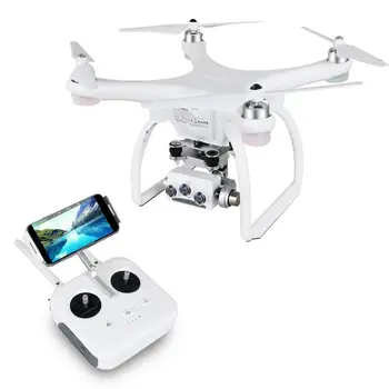 UPair 2 Ultragarso RC Drone 5.8 G 1KM FPV 3D + 4K + 16MP Kamera Su 3 Krypties Gimbal GPS RC Quadcopter Drone RTF