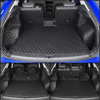 Aukštos kokybės kilimėliai! Pilnas komplektas automobilio bagažo skyriaus kilimėliai Audi Q3 2019 vandeniui linijinių krovinių įkrovos kilimėliai kilimai Q3 2020 M Nemokamas pristatymas