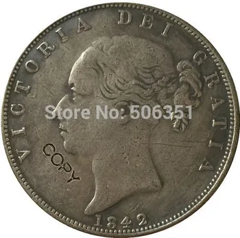 <1841-1887> 18 monetų, Jungtinės Karalystės monetų kopijos