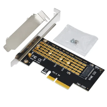 M. 2 NVMe SSD NGFF, Kad PCIE 3.0 X4 X8 X16 Adapteris M. 2 Sąsajos Keitiklis Kortelės