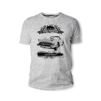 2019 mados karšto pardavimo T-Shirt, American Classic Raumenų Automobilių Roadmaster 1957 Youngtimer Oldtimer Herren marškinėliai