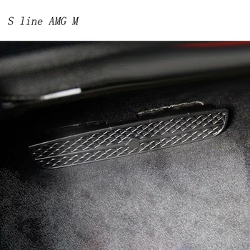 Automobilių stiliaus Galinės oro kondicionavimo ir ventiliacijos angos apdaila Vidaus Dulkių Auto dangtelio Lipdukas Mercedes Benz GLA X156 Klasės Priedų