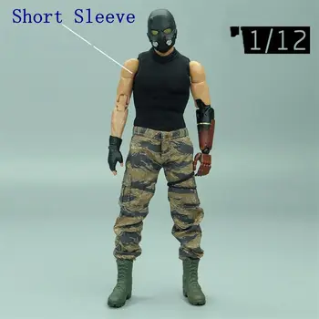 Masto 1/12 Kareivis Trumpomis Rankovėmis, Žaislų Metal Gear Solid Snake Dėdė 6 Colių Veiksmų Skaičius, Lėlės Kolektyvinio