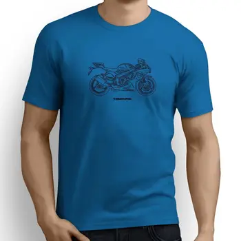Prekės Vyras Marškinėliai 2019 Brand Tee Medvilnės Drabužius Naujas Klasikinis Japonų Motociklų Gerbėjai Gsxr 750 2016 Įkvėptas Motociklo T-Shirt