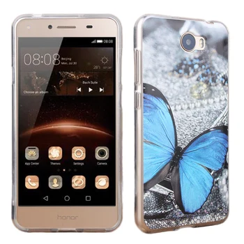 Atveju Huawei Honor 5A LYO-L21 Rusija Versija 5.0 colių Telefoną Atveju Huawei Y5 II garbę 5 Y6 II Kompaktiškas, Tvirtas Šarvai Silikono
