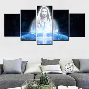 Jėzus Plakatas Sienos Meno Tapybos Drobės Šiaurės šiuolaikinių Nuotraukų Kambarį Namų Dekoro Krikščionių Bažnyčios Dekoravimas Paveikslų