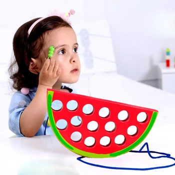 Vaikai Mediniai Geometrinis Subalansuotas Pastato 3d Dėlionę Žaislai Montessori mokomasis Žaidimas Vaikams IQ Mokymosi