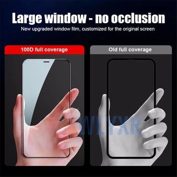 15 VAL Lenktas Krašto Apsaugos Stiklo iPhone 7 8 6 6S Plius Grūdintas Screen Protector, iPhone, 11 Pro X XS Max XR Stiklo