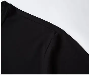 Vyrų Slim Fit kalnų krištolas, T-Marškinėliai su prekės ženklo Logotipu ilgomis Rankovėmis Standartas-tinka Patogiai Atsitiktinis Karšto gręžimo tShirts