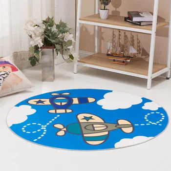 Animacinių filmų serija apvalus kilimas dekoruoti vaikų kambarį viešbutyje namuose kilimų kambarį kilimas miegamojo grindų kilimėlis sofa-lova, kavos staliukas