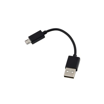Jungtys 10CM USB 2.0 A-Micro B Duomenų Sinchronizavimo Įkrovimo Kabelį, Laidą mobiliųjų Telefonų PC, Nešiojamas elektros Instaliacijos Naują Atvykimo