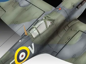 Revell 03953 Spitfire Mk. IIa-plastiko surinkimo Rinkinys, 1/72 mastelis tiksliai atkurti