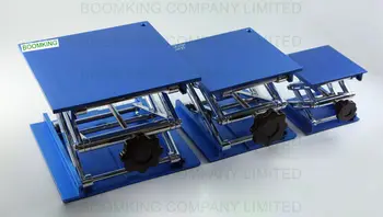 Dydis 10'x10 15x15 20x20 20x25 25x25 CM ,mėlyna rankinis kėlimo platformos,kėlimo stalas,laboratorinės priemonės