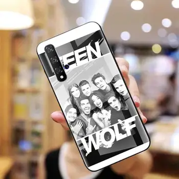Teen Wolf Grūdintas Stiklas Telefoną Atveju Garbę 8X 9X Pro 10 20 Lite Fundas 30 Pro+ X10 Max 5G Galinį Dangtelį Coque 