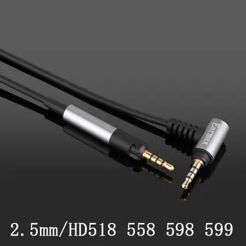 4.4 mm/2.5 mmAudio Kabelis -Sennheise HD595/558 /518 /598/HD599/569/579 headphon