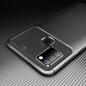 Prabanga Telefono dėklas Samsung Galaxy A21S a21 S Armor Fundas Minkšto Silikono Coque Dangtelį Galaxy A51 5G accesorios