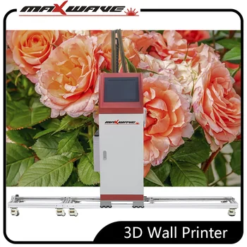 Karšto pardavimo jutiklinis ekranas UV 3D spausdintuvas tiesiogiai vertikalus spausdinimas Sienos Spausdintuvo vidaus ir lauko sienų tapyba