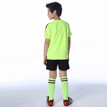 Futbolo megztiniai 2018 2019 vaikai vyrų futbolo megztiniai uniformas tuščią futbolininkų rinkiniai quick dry futbolo komandos treniruočių kostiumai spausdinti