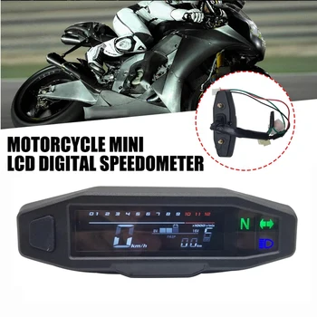 Universalus Motociklas LCD Skaitmeninis Speeeter Mini Motociklas Metrų Karbiuratorius Metrų Motociklo Oeter