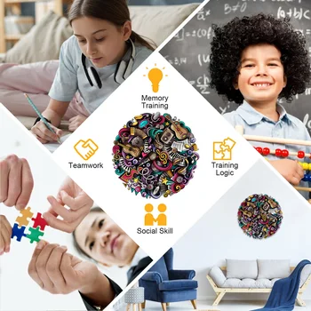 3D Puzzle Turas 1000 Vienetų Dėlionės Suaugusiųjų Vaikų Švietimo Žaislas Švietimo Žaislai, Mediniai Žaislai