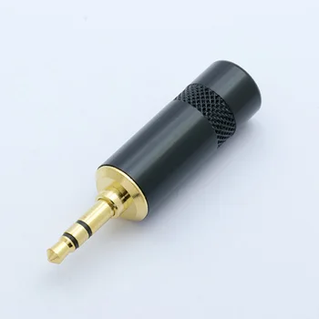 10vnt Jack 3.5 mm, 3 lenkai, 3.5 mm Audio adapteris Gold ausinių kištukas 3.5 jack Jungtis kabelio dydis iki 8mm vielos jungtis