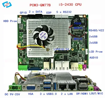 Pagrindinė plokštė ir cpu komplektacija I5 2.4 GHZ, 2GB RAM Tik vienas Naudojami pramonės plokštė