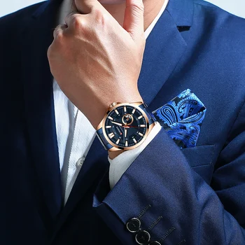 CURREN Žiūrėti Vyrams, Prabangių Verslo Kvarcas Prekės ženklo Žiūrėti Vyrų Nerūdijančio Plieno Laikrodis Relogio Masculino Vandeniui Vyrų Laikrodis