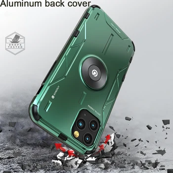 Metalo, Aliuminio Šarvai Atveju iPhone, 11 atveju funda coque 