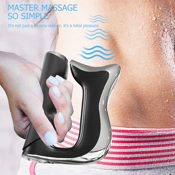 Elektros Kaklo Fasciją Massager gimdos kaklelio stuburo mini massager atsipalaiduoti pečių, kaklo raumenų elektros vibracijos masažo fasciją
