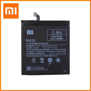 Xiao Mi Originalus 3260mAh BM38 Telefono Baterija Xiaomi 4S Mi 4S Mi4S Aukštos Kokybės elementus Su Įrankiais+Sekimo numerį